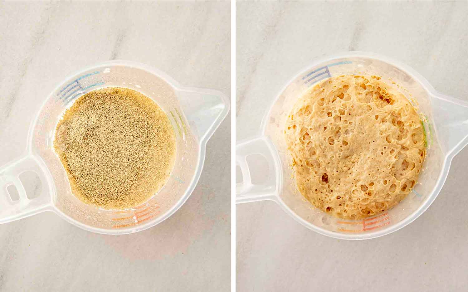 process shots showing how to make custard raisin rolls.