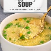 pin for egg drop soup.