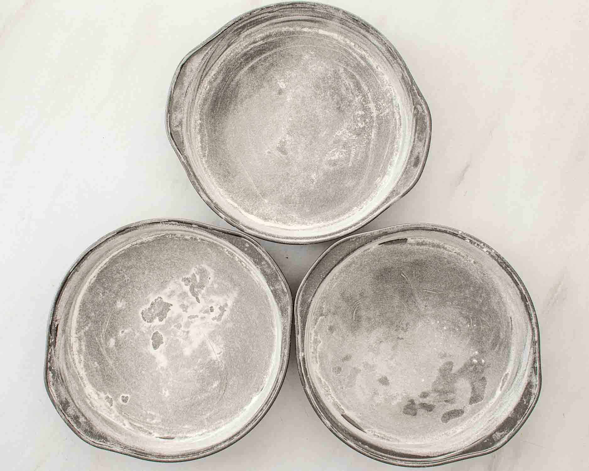 process shots showing how to make german chocolate cake.