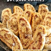 pin for Italian nut roll cookies.
