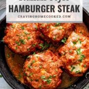 pin for italian style hamburger steak.