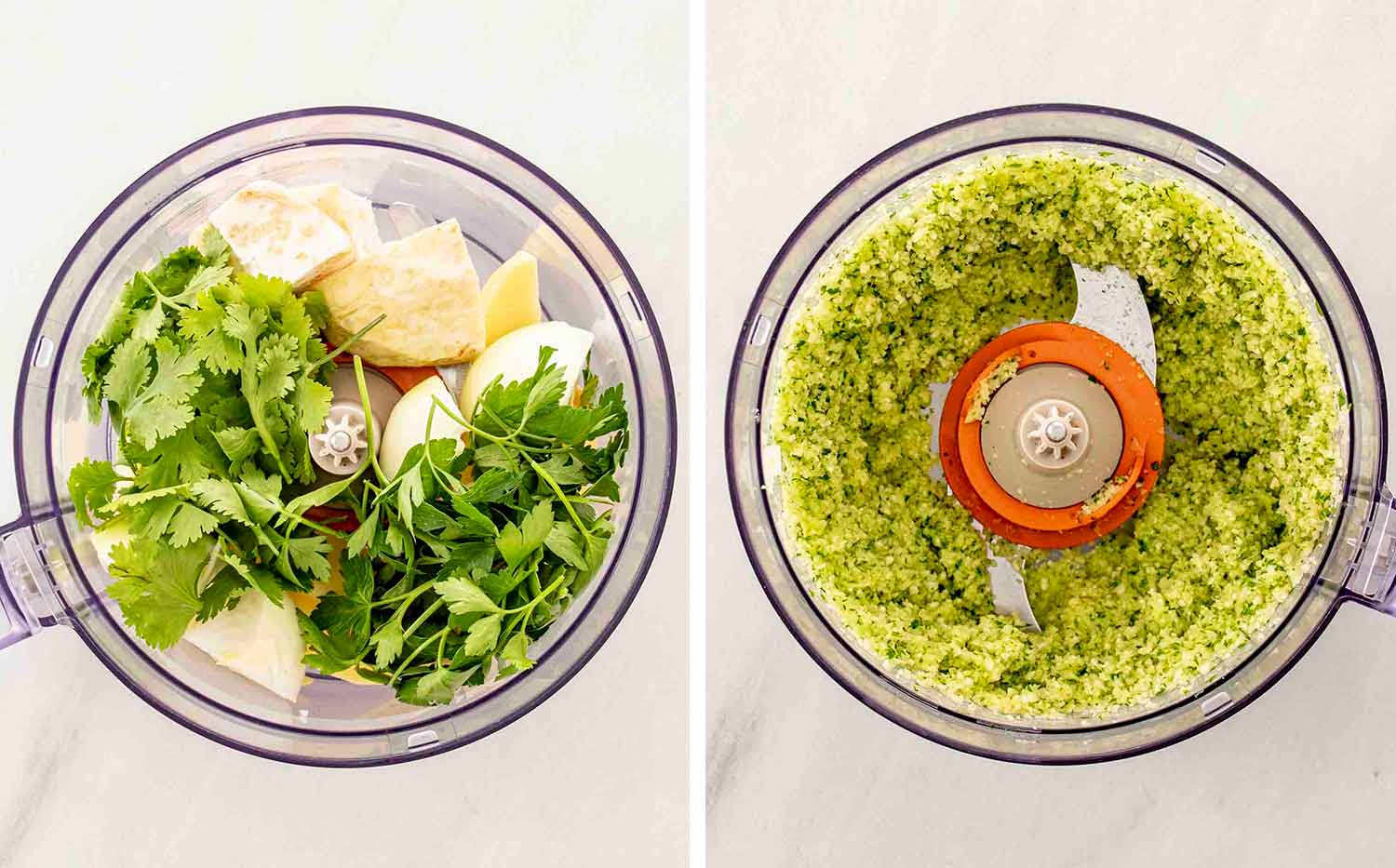 process shots showing how to make one pot meatballs and potatoes.