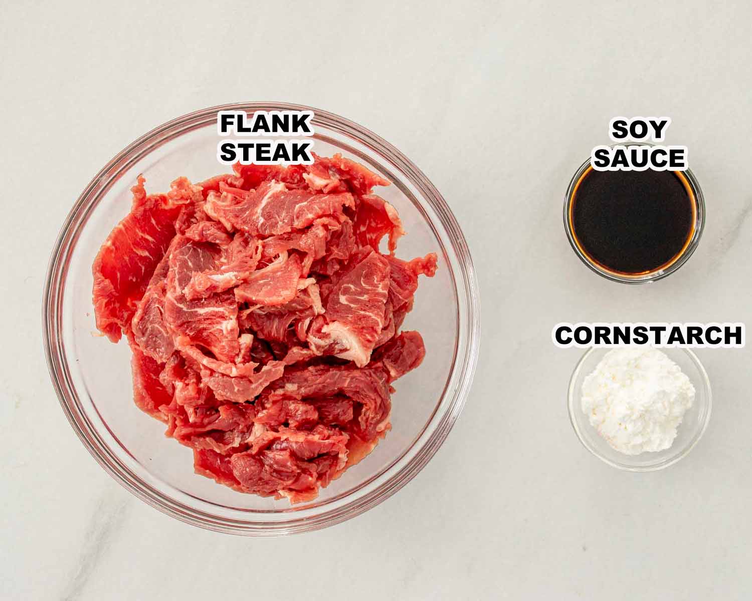 ingredients needed to make szechuan beef.