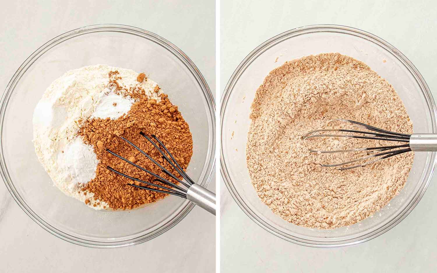 process shots showing how to make whoopie pies.