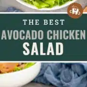 pin for avocado chicken salad.