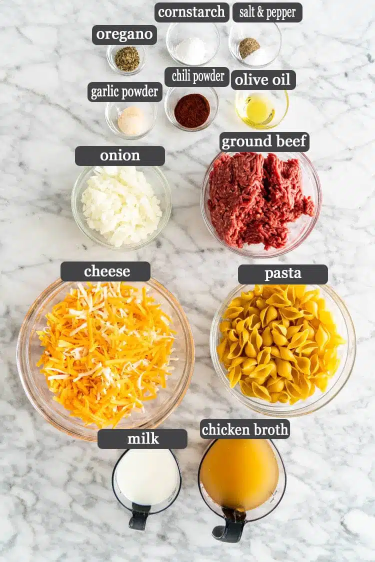 Cheeseburger Hamburger Helper
